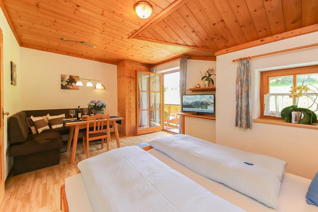 Ferienwohnung Haus Breithornblick Maria Alm am Steinernen Meer Exterior foto